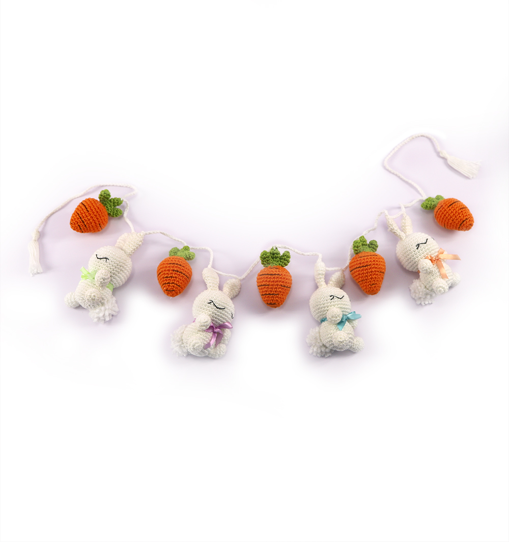 Easter Joy Amigurumi Garland