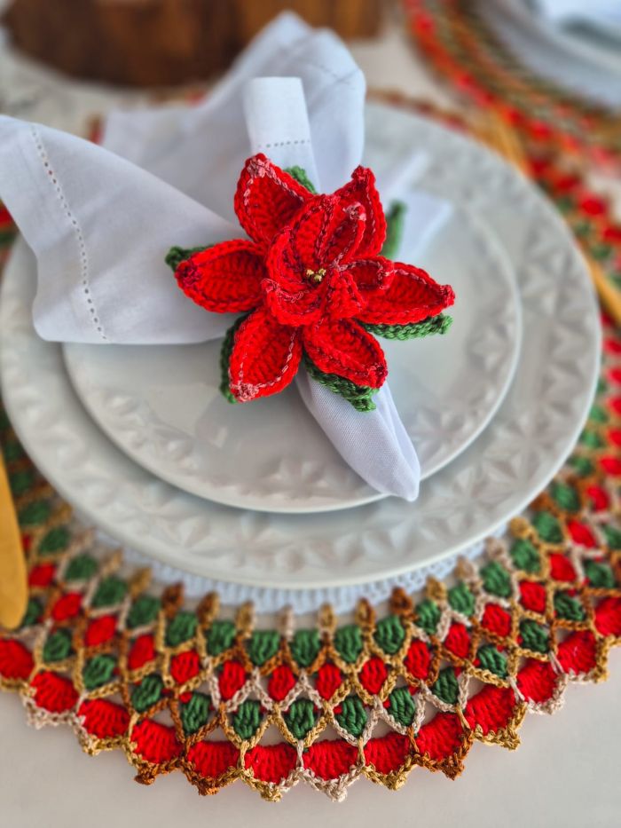 Christmas Placemat and Napkin Holder