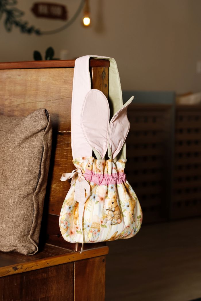 Bolsa cestinha com orelhas