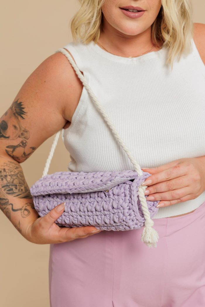 Lilac Purse