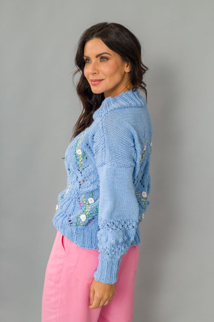 Blusa Flor Glow