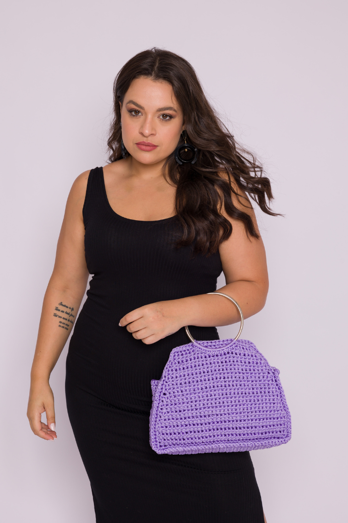Lilac Nautico Bag