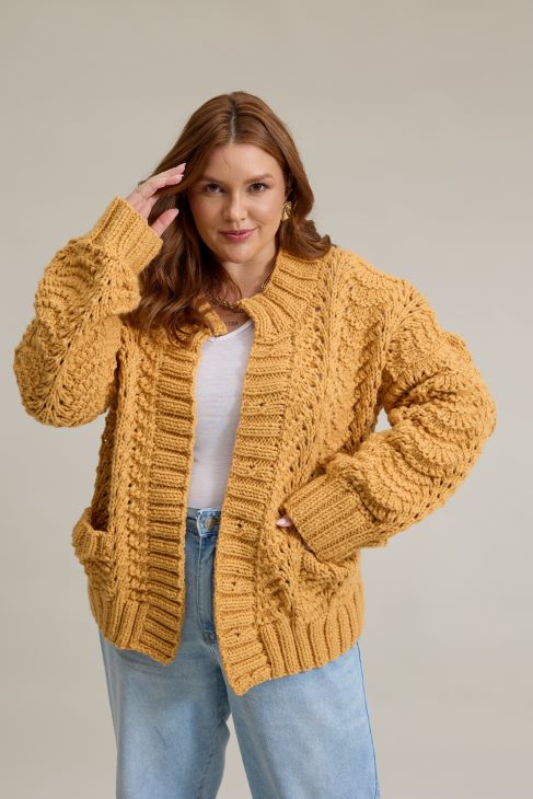 Casaco café com leite