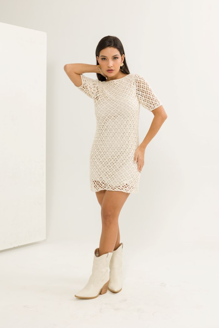 Soft Vanilla Dress