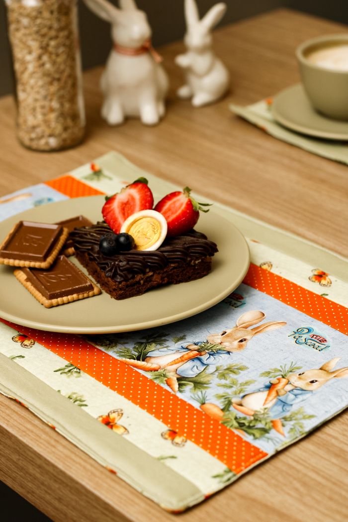 Jogo Americano Coelhinhos