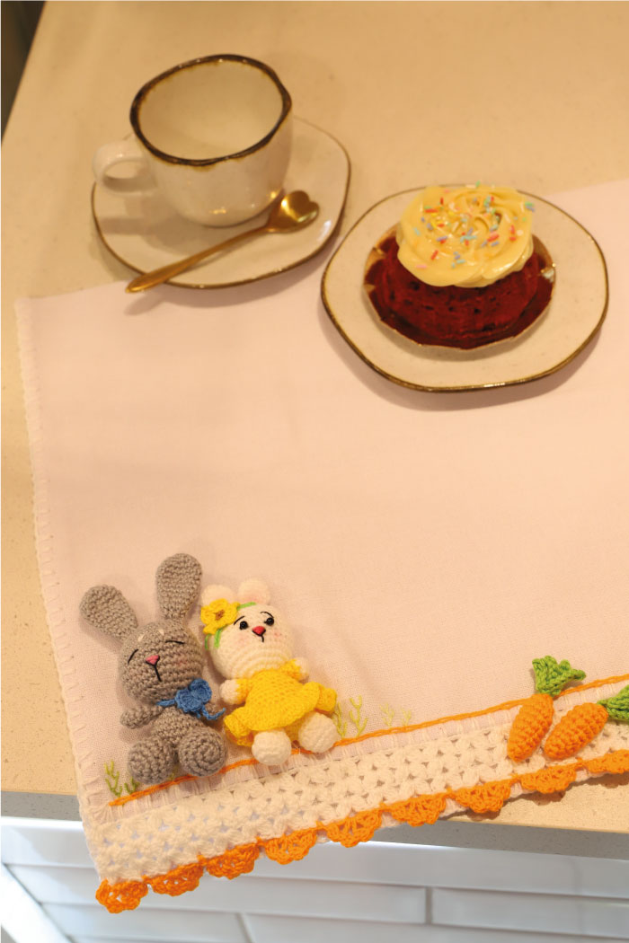 Pano de Prato Casal de Coelhos