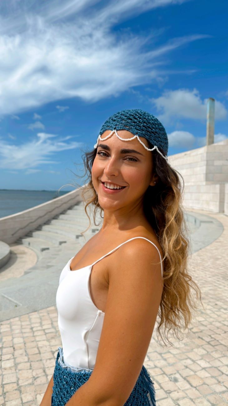 Conjunto Maré: Bandana + Touquinha