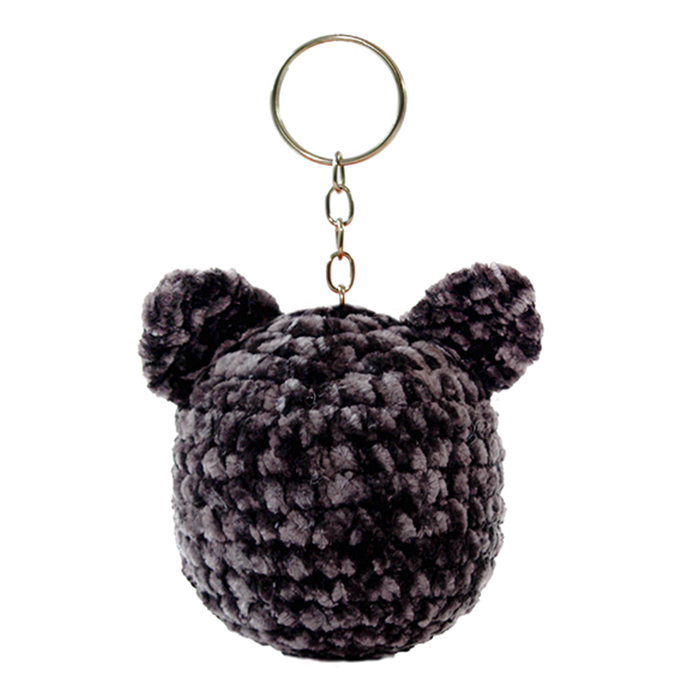 Chaveiro Gatinho – Pelúcia Preto
