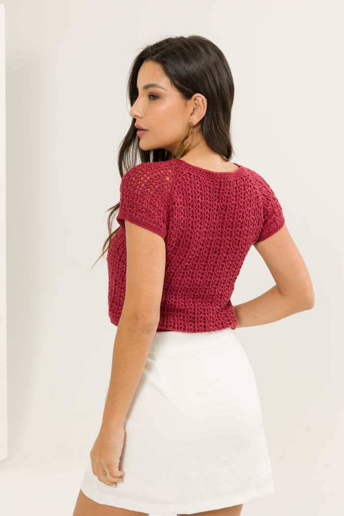 Blusa Marsala