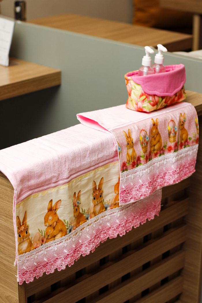 KIT TOALHAS DE LAVABO PÁSCOA