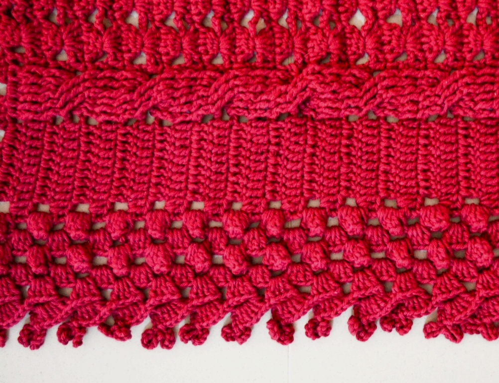 Tapete Trançado Vermelho