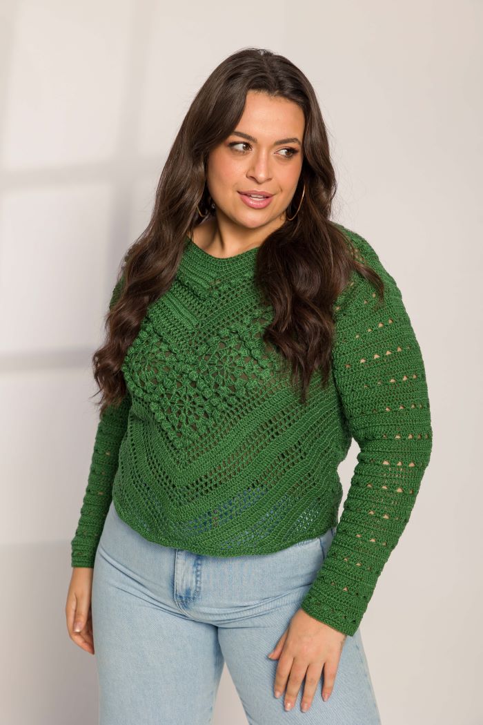 Verdant Grace Top