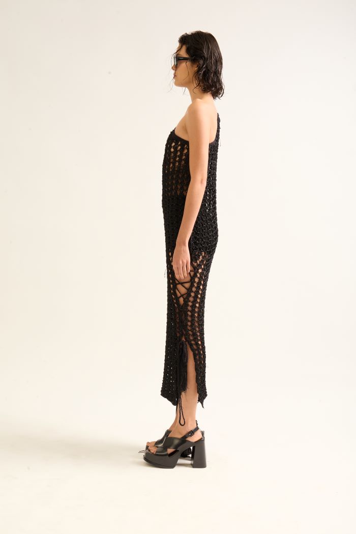 Vestido Preto LED