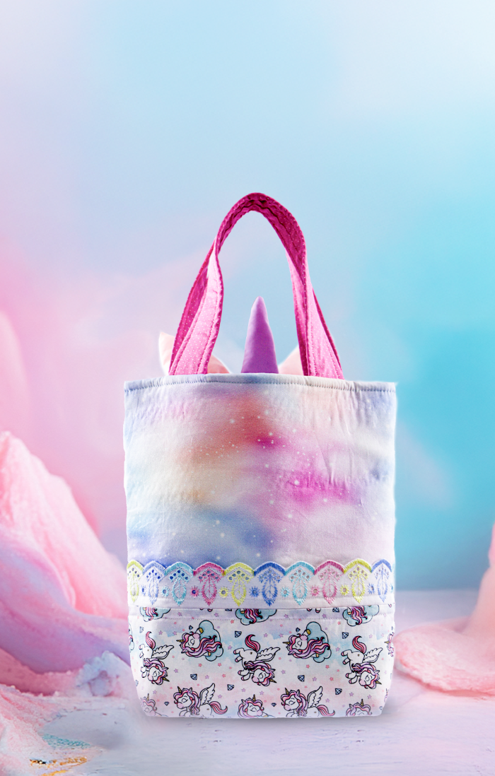 Bolsa Unicórnio Rosa