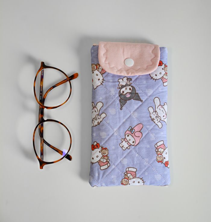 Capa de Caderno e Porta-Óculos