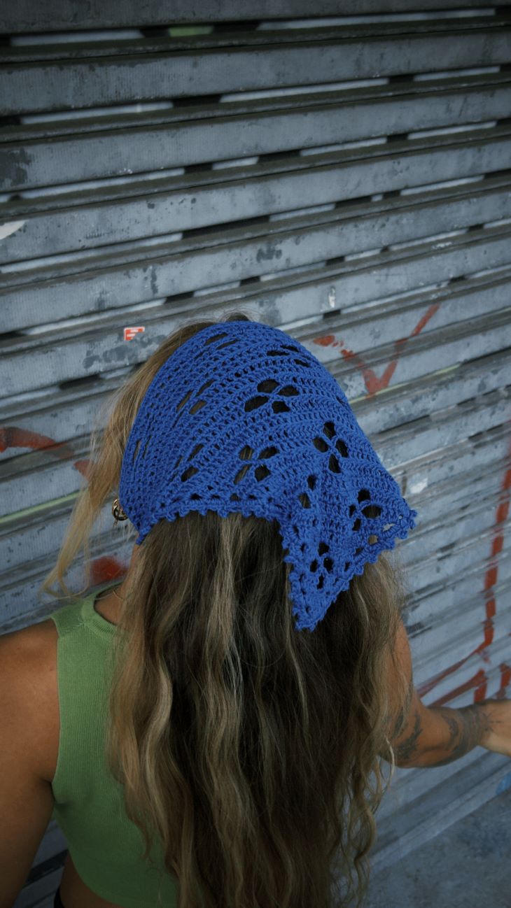 Bandana azul