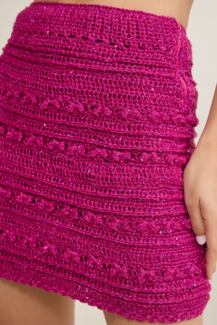 Blackberry Top and Skirt Set