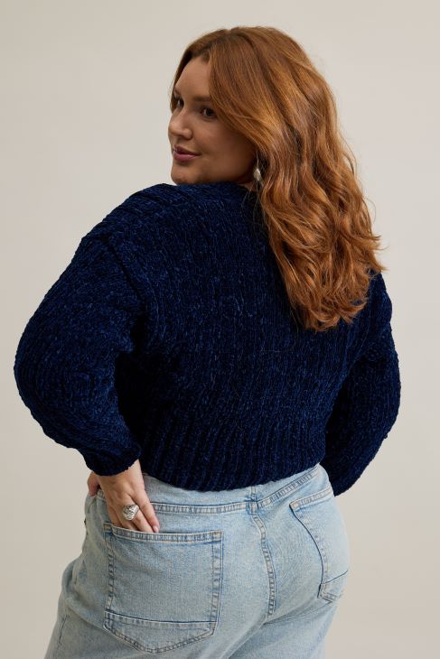 Blusa azul clássico