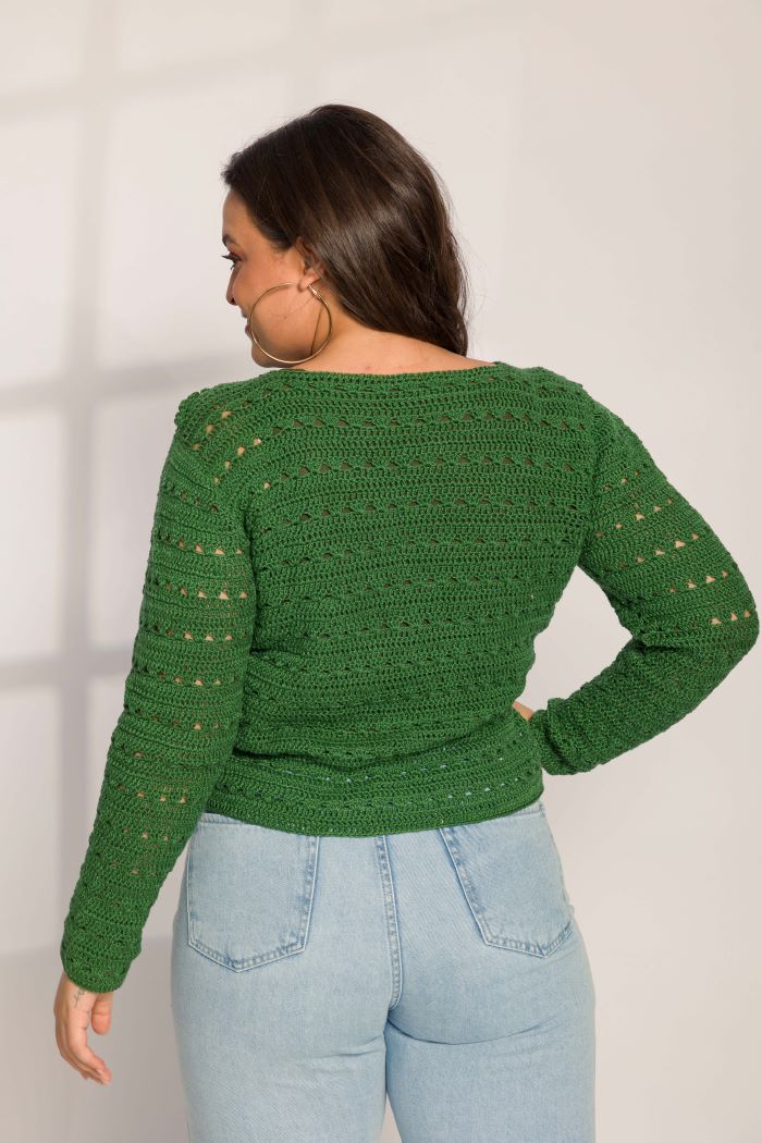 Verdant Grace Top
