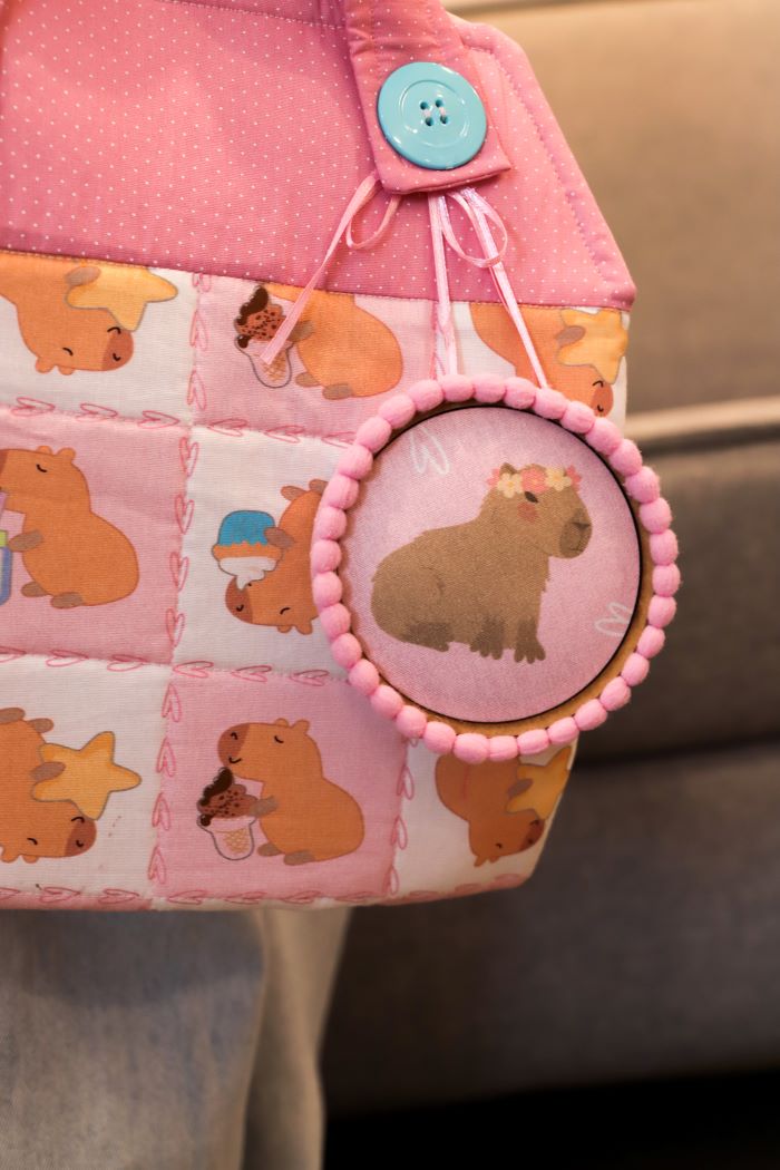 Bolsa Casinha Capivara