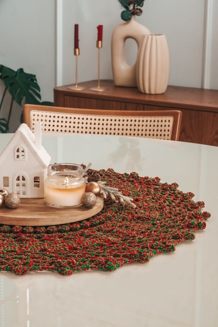 Centro de Mesa Brillo de Navidad