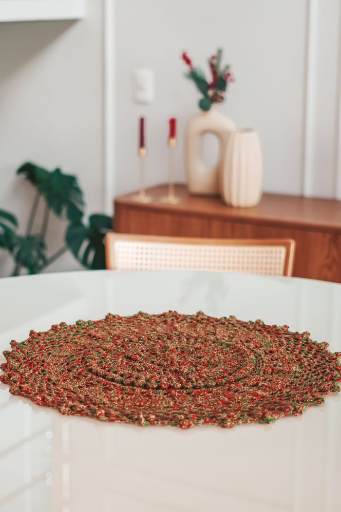 Centro de Mesa Brilho de Natal