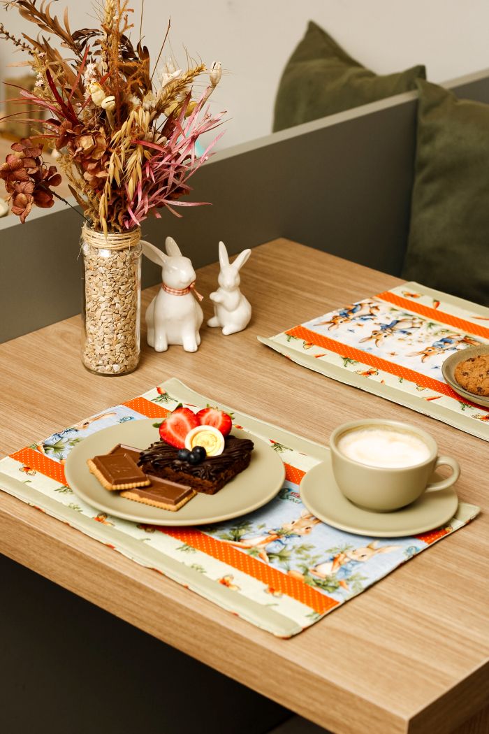 Jogo Americano Coelhinhos