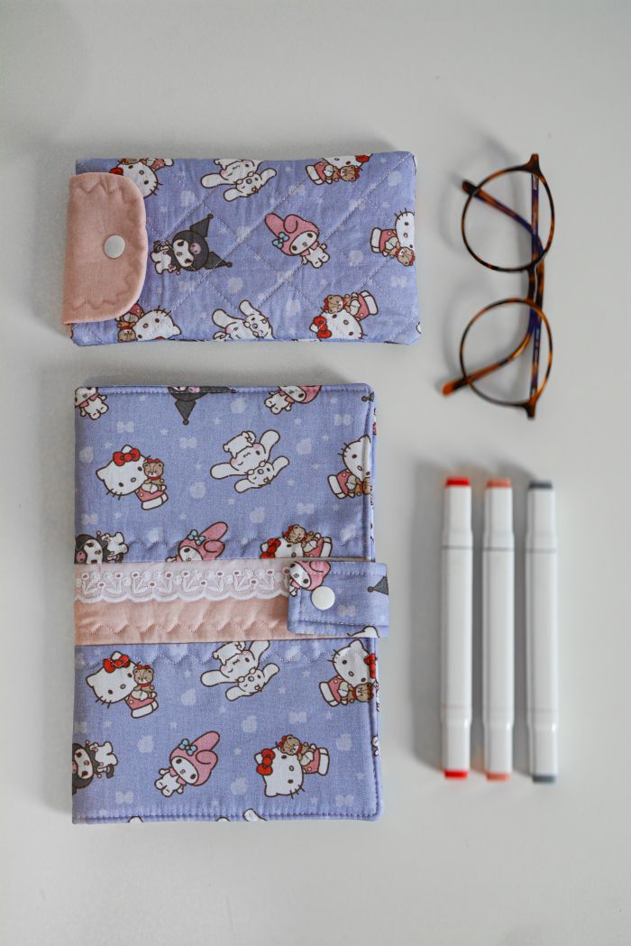 Capa de Caderno e Porta-Óculos