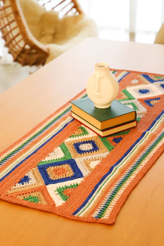 Trilho de Mesa Losangos