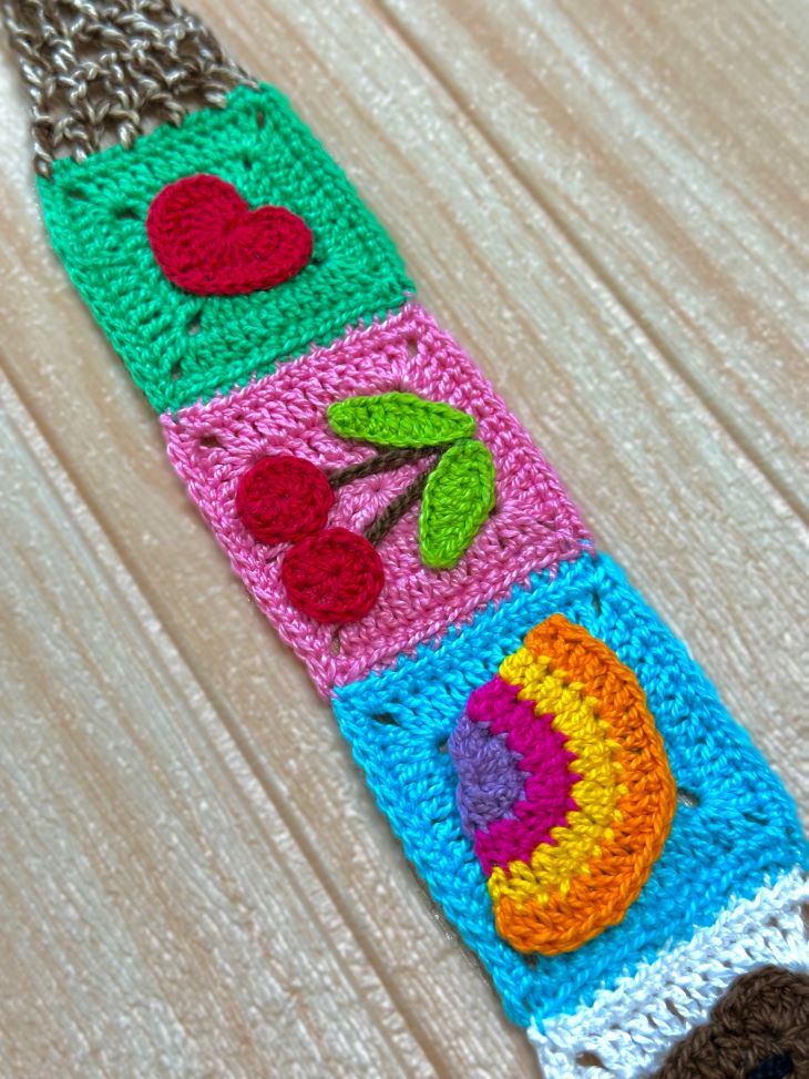 Crochet Band in squares