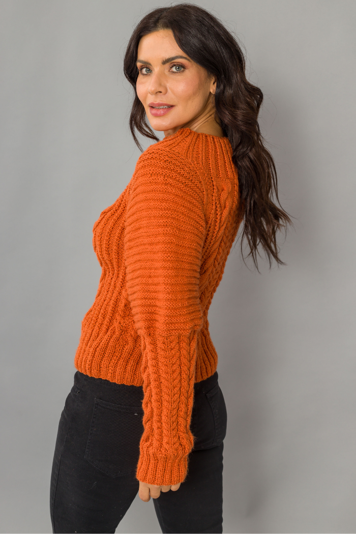 Braided blouse