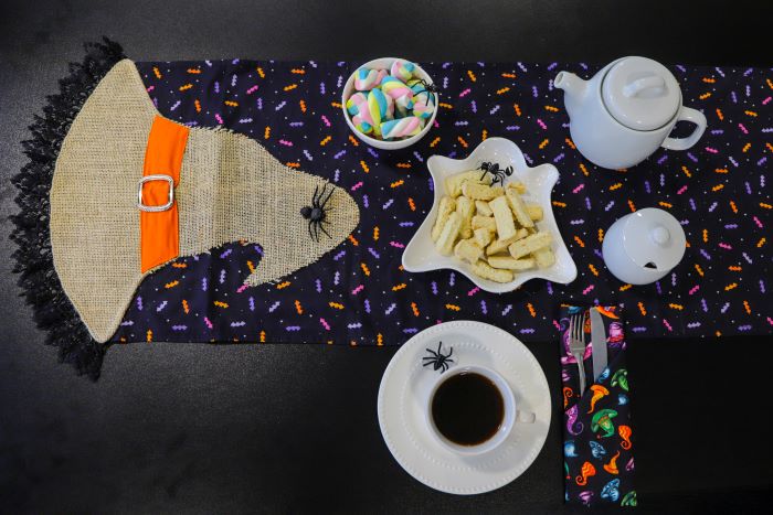 Trilho de mesa Halloween