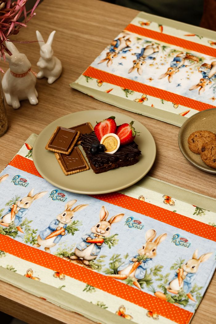 Jogo Americano Coelhinhos