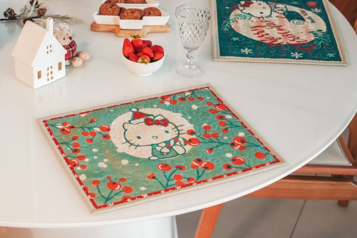 Jogo Americano Vintage - Hello Kitty