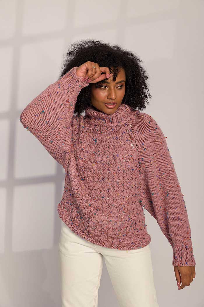 Blusa Rosa Antigo