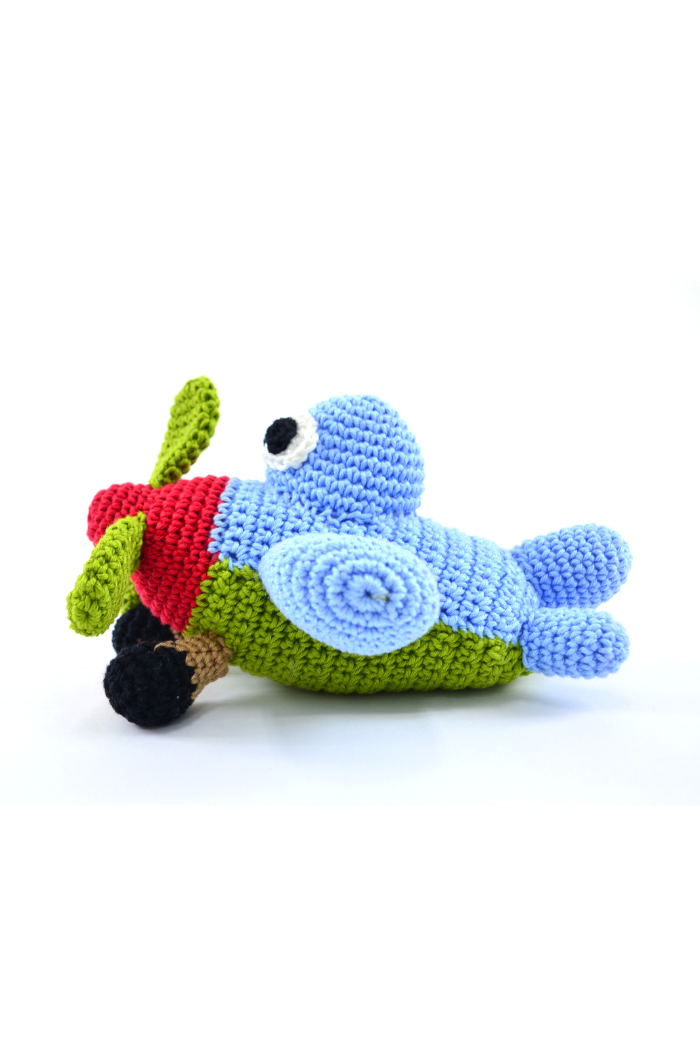 Avião Amigurumi