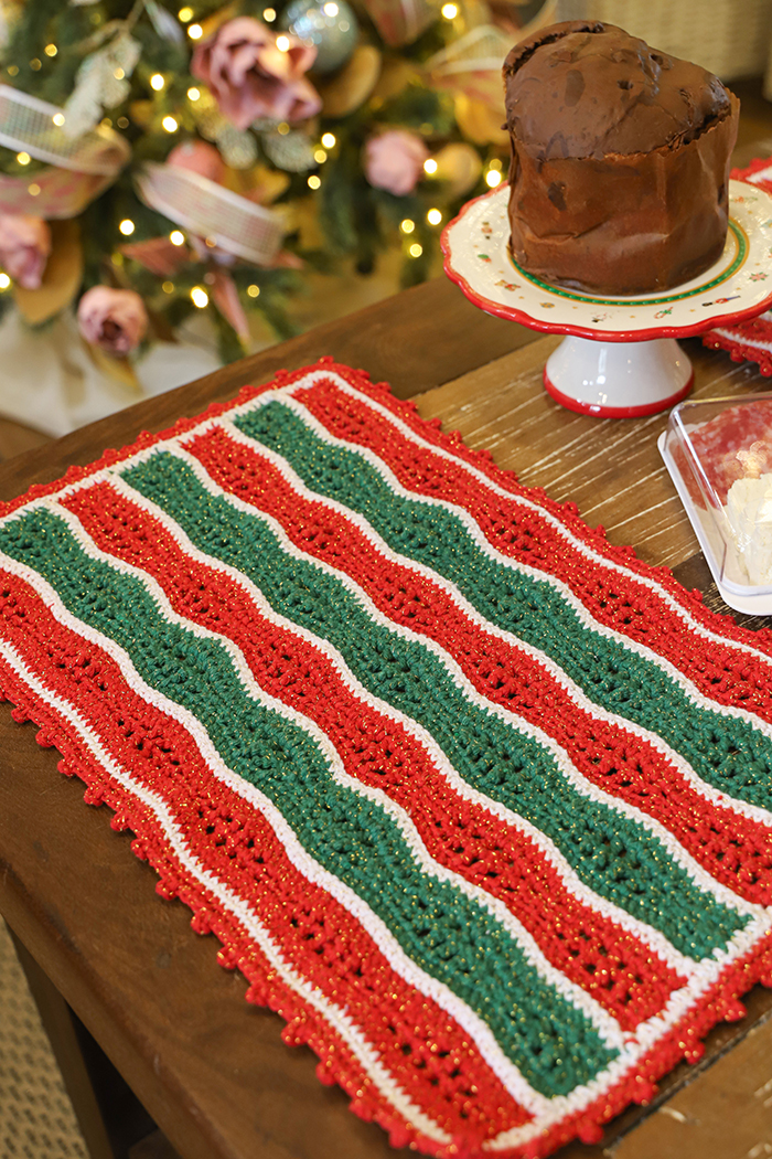 Jogo de cozinha de croche  Crochet home, Christmas crochet, Crochet table  runner